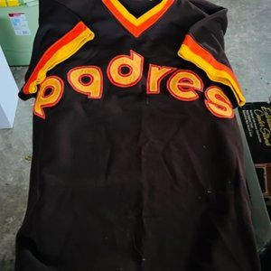 San Diego Padres MLB 1980's Authentic Vintage Padres Jersey